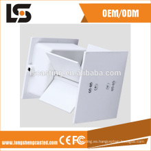 Concha de luminaria de pared solar de jardín al aire libre impermeable de aluminio